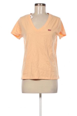 Damen T-Shirt Levi's, Größe M, Farbe Orange, Preis 8,40 €