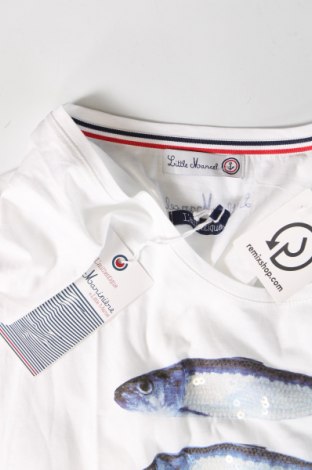 Дамска тениска Little Marcel, Размер XS, Цвят Бял, Цена 21,00 лв.