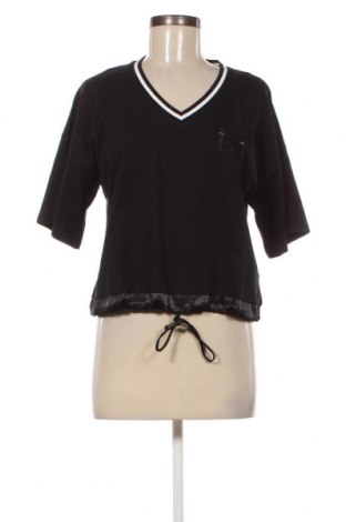 Γυναικείο t-shirt Liu Jo, Μέγεθος M, Χρώμα Μαύρο, Τιμή 36,19 €