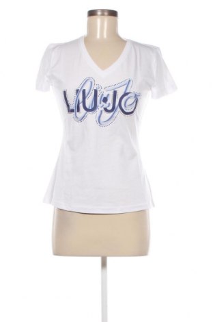 Damen T-Shirt Liu Jo, Größe S, Farbe Weiß, Preis 36,19 €