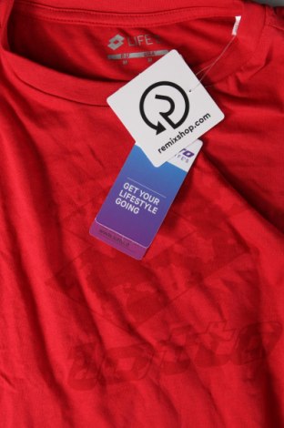 Damen T-Shirt Lotto, Größe M, Farbe Rot, Preis 18,56 €