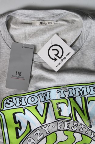 Γυναικείο t-shirt Ltb, Μέγεθος XXL, Χρώμα Γκρί, Τιμή 11,14 €