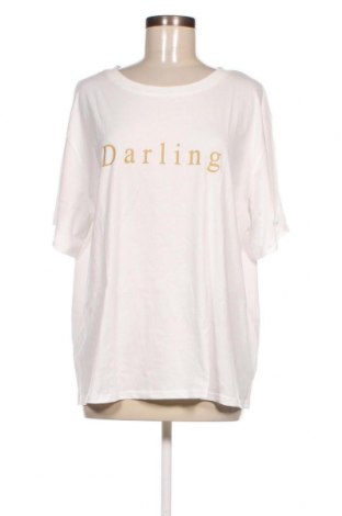 Γυναικείο t-shirt Molly Bracken, Μέγεθος XXL, Χρώμα Λευκό, Τιμή 11,14 €