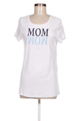 Γυναικείο t-shirt Neun Monate, Μέγεθος M, Χρώμα Λευκό, Τιμή 6,49 €
