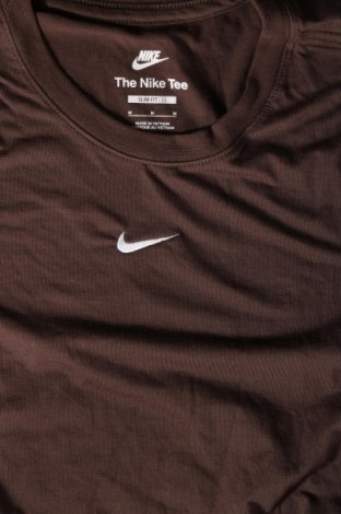 Damski T-shirt Nike, Rozmiar M, Kolor Brązowy, Cena 165,26 zł
