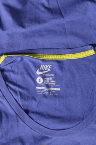 Γυναικείο t-shirt Nike, Μέγεθος S, Χρώμα Μπλέ, Τιμή 13,81 €