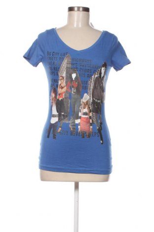 Γυναικείο t-shirt ONLY, Μέγεθος S, Χρώμα Μπλέ, Τιμή 7,16 €
