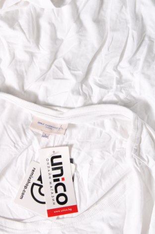 Γυναικείο t-shirt ONLY Carmakoma, Μέγεθος XXL, Χρώμα Λευκό, Τιμή 15,86 €