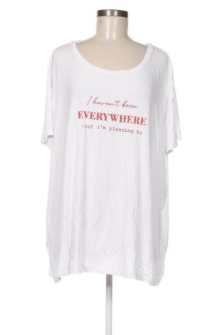 Damen T-Shirt ONLY Carmakoma, Größe XXL, Farbe Weiß, Preis € 9,52