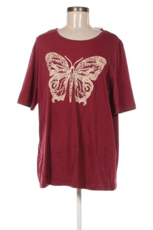 Damen T-Shirt Paola, Größe XXL, Farbe Rot, Preis 9,00 €