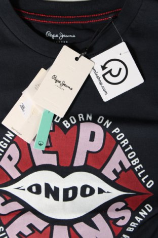 Γυναικείο t-shirt Pepe Jeans, Μέγεθος S, Χρώμα Μπλέ, Τιμή 31,96 €
