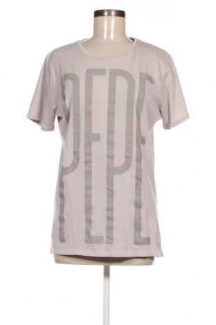 Γυναικείο t-shirt Pepe Jeans, Μέγεθος M, Χρώμα Γκρί, Τιμή 19,18 €
