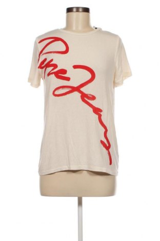 Damen T-Shirt Pepe Jeans, Größe XS, Farbe Ecru, Preis € 19,18