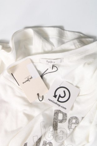 Γυναικείο t-shirt Pepe Jeans, Μέγεθος S, Χρώμα Λευκό, Τιμή 18,22 €