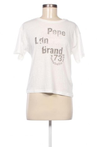 Damen T-Shirt Pepe Jeans, Größe S, Farbe Weiß, Preis 18,22 €