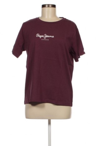 Damen T-Shirt Pepe Jeans, Größe L, Farbe Lila, Preis 27,17 €