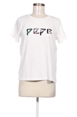 Női póló Pepe Jeans, Méret M, Szín Fehér, Ár 7 865 Ft