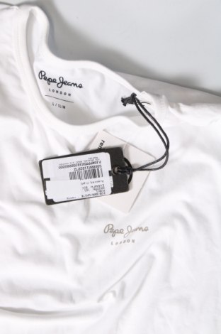 Γυναικείο t-shirt Pepe Jeans, Μέγεθος L, Χρώμα Λευκό, Τιμή 27,17 €