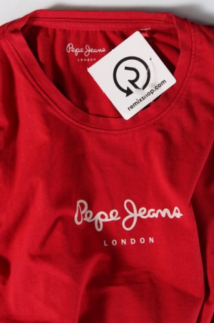 Дамска тениска Pepe Jeans, Размер S, Цвят Червен, Цена 27,00 лв.