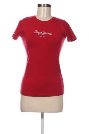 Damen T-Shirt Pepe Jeans, Größe S, Farbe Rot, Preis 13,81 €