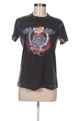 Γυναικείο t-shirt Pinko, Μέγεθος M, Χρώμα Γκρί, Τιμή 34,78 €