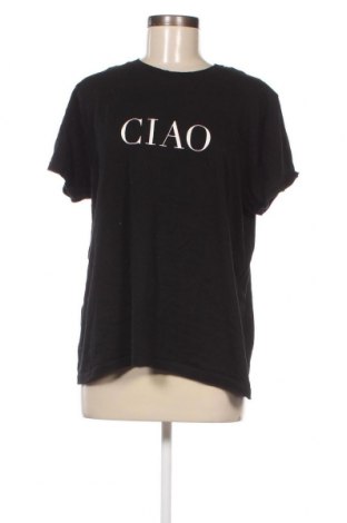 Γυναικείο t-shirt Primark, Μέγεθος L, Χρώμα Μαύρο, Τιμή 8,04 €