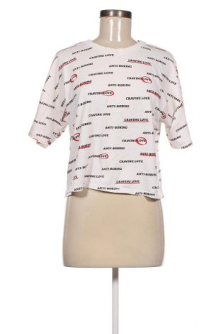 Γυναικείο t-shirt Pull&Bear, Μέγεθος M, Χρώμα Πολύχρωμο, Τιμή 3,97 €