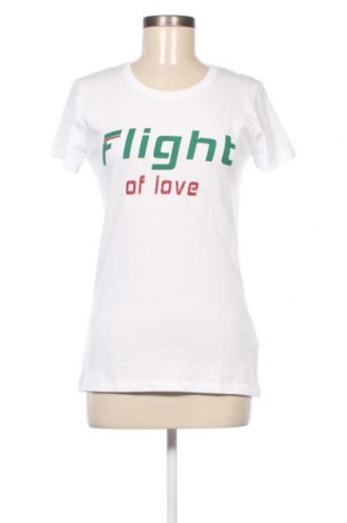 Γυναικείο t-shirt R Jeans by Rinascimento, Μέγεθος M, Χρώμα Λευκό, Τιμή 11,14 €