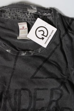 Damen T-Shirt Replay, Größe S, Farbe Grau, Preis 17,39 €