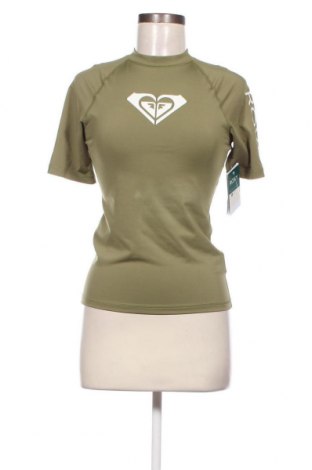 Дамска тениска Roxy, Размер S, Цвят Зелен, Цена 21,60 лв.