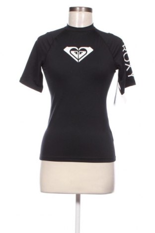 Γυναικείο t-shirt Roxy, Μέγεθος S, Χρώμα Μαύρο, Τιμή 10,21 €