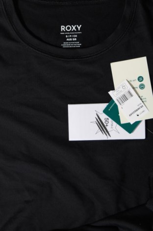 Γυναικείο t-shirt Roxy, Μέγεθος S, Χρώμα Μαύρο, Τιμή 10,58 €