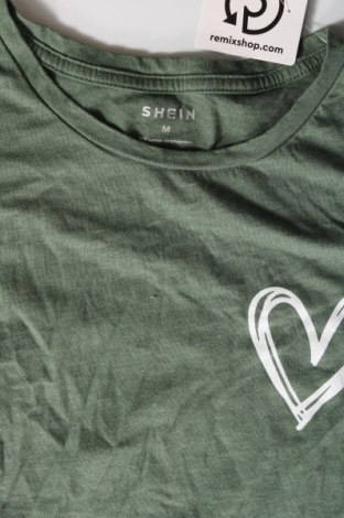Damen T-Shirt SHEIN, Größe M, Farbe Grün, Preis 9,05 €