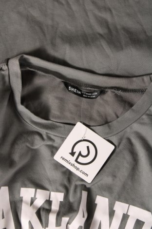Γυναικείο t-shirt SHEIN, Μέγεθος L, Χρώμα Γκρί, Τιμή 8,04 €