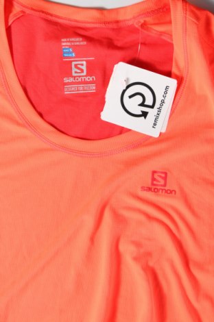 Γυναικείο t-shirt Salomon, Μέγεθος S, Χρώμα Πορτοκαλί, Τιμή 22,27 €