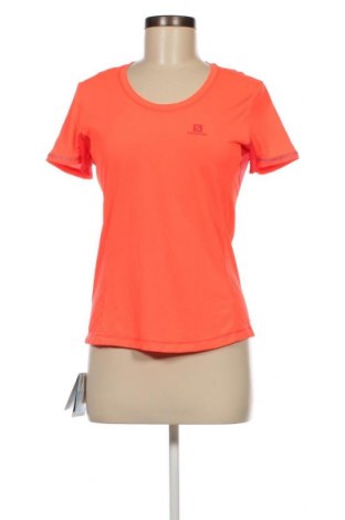 Damen T-Shirt Salomon, Größe S, Farbe Orange, Preis € 22,27