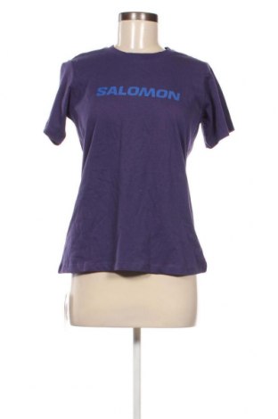 Дамска тениска Salomon, Размер M, Цвят Лилав, Цена 43,20 лв.