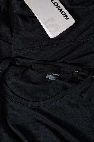 Γυναικείο t-shirt Salomon, Μέγεθος S, Χρώμα Μαύρο, Τιμή 31,54 €