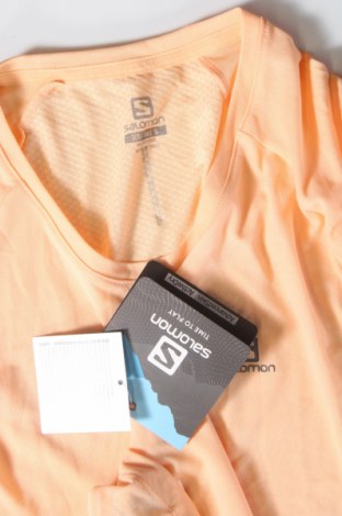 Дамска тениска Salomon, Размер S, Цвят Оранжев, Цена 43,20 лв.