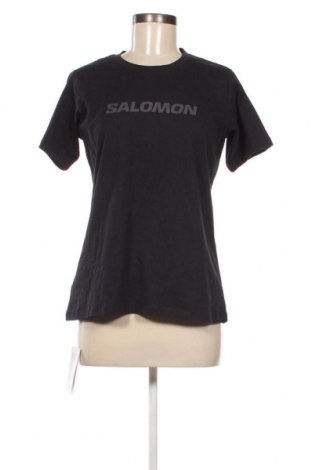 Damen T-Shirt Salomon, Größe L, Farbe Schwarz, Preis € 22,27