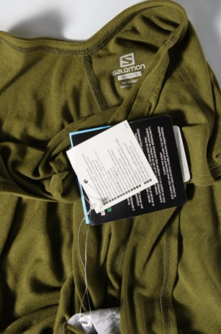 Γυναικείο t-shirt Salomon, Μέγεθος S, Χρώμα Πράσινο, Τιμή 22,27 €