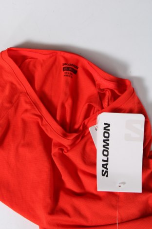 Damen T-Shirt Salomon, Größe S, Farbe Rot, Preis € 22,27