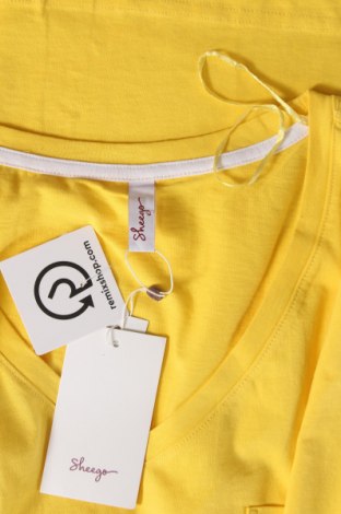 Dámske tričko Sheego, Veľkosť 3XL, Farba Žltá, Cena  18,56 €