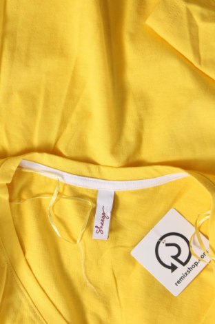 Γυναικείο t-shirt Sheego, Μέγεθος XXL, Χρώμα Κίτρινο, Τιμή 10,58 €