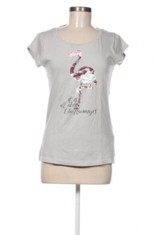 Damen T-Shirt Stitch & Soul, Größe S, Farbe Grau, Preis 4,20 €
