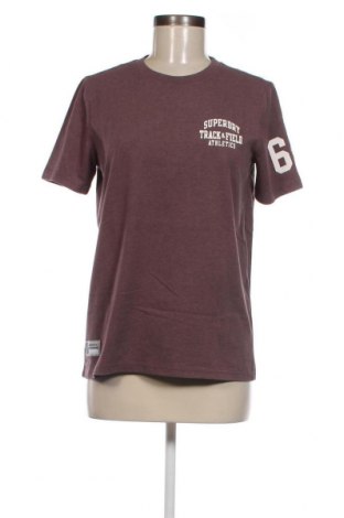 Γυναικείο t-shirt Superdry, Μέγεθος M, Χρώμα Βιολετί, Τιμή 20,62 €