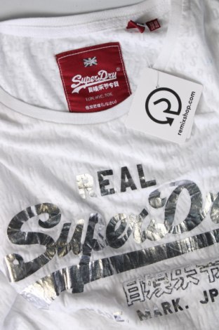 Damen T-Shirt Superdry, Größe L, Farbe Weiß, Preis 20,62 €