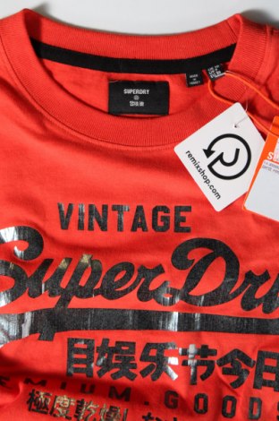 Damen T-Shirt Superdry, Größe M, Farbe Orange, Preis 20,62 €