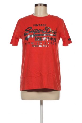 Damen T-Shirt Superdry, Größe M, Farbe Orange, Preis 11,34 €