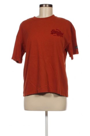 Damen T-Shirt Superdry, Größe M, Farbe Braun, Preis 12,37 €